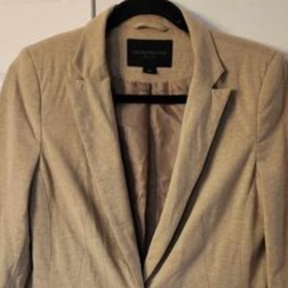 Kenneth Cole Beige 1 Button Classy Blazer - Picture 5 of 5